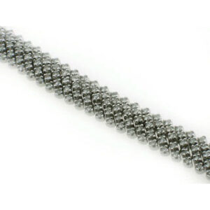 14k Versatile and brilliant, White Gold Round Cut Diamonds Tennis Bracelet .